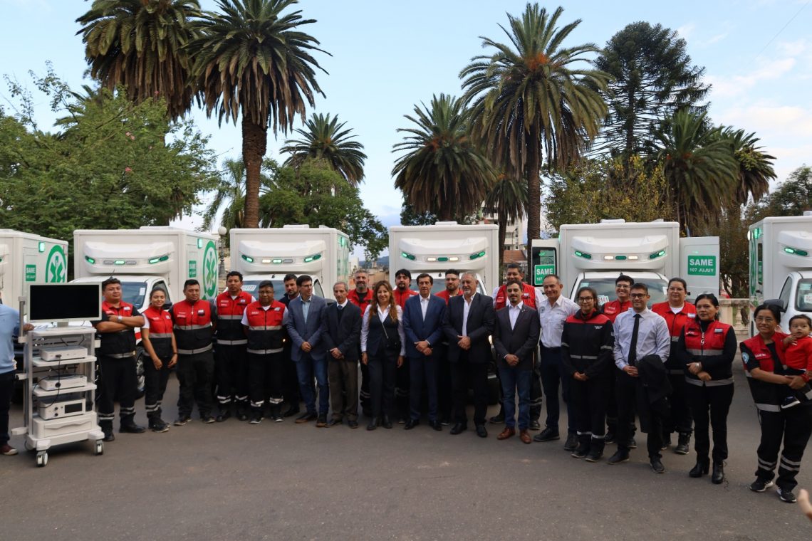 Acto por el aniversario del SAME 107 Jujuy
